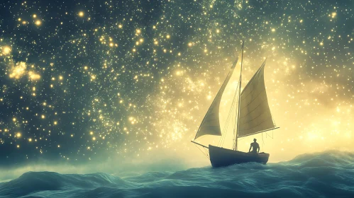 Ocean Voyage Beneath the Stars