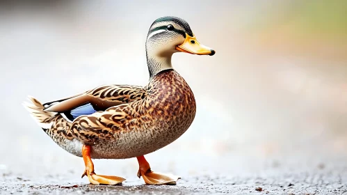 Mallard Duck Standing