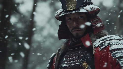 Winter Warrior: A Samurai Portrait