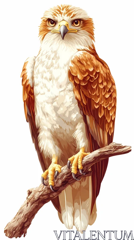 Regal Eagle with Piercing Eyes