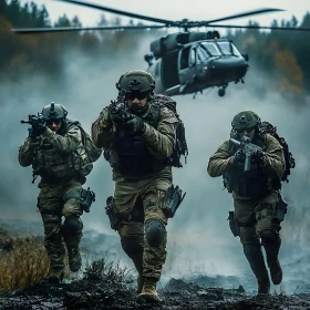 Military Operation with Soldiers