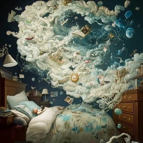 Ethereal Dreams in a Child's Room