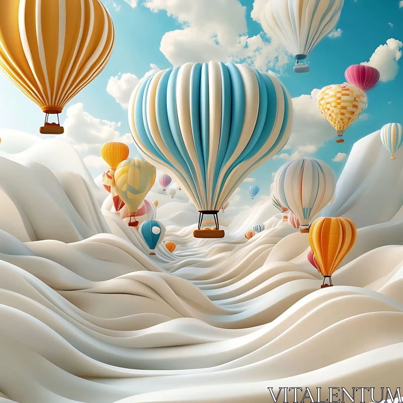 Dreamy Skies: A Balloon Adventure