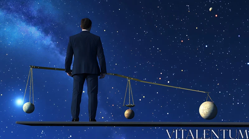 Planetary Equilibrium: A Man's Cosmic Decision