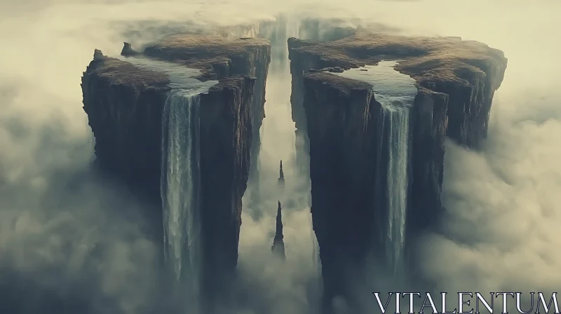 Spectacular Cliffs with Waterfalls