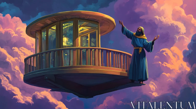 Floating Sanctuary in the Clouds