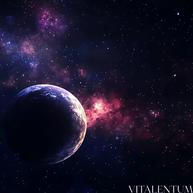 Cosmic Planet Among the Stars