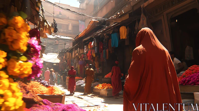 Colourful Street Market