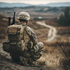 Camouflaged Warrior: A Study in Focus