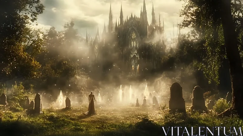 Ethereal Cathedral Scene