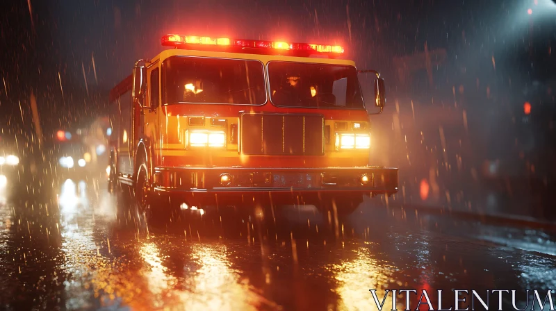 Emergency Response in Rain