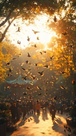 Golden Birds Rising