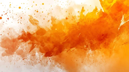 Abstract Orange Hues