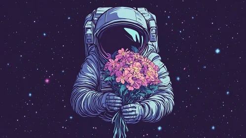 Floral Offering in the Cosmos