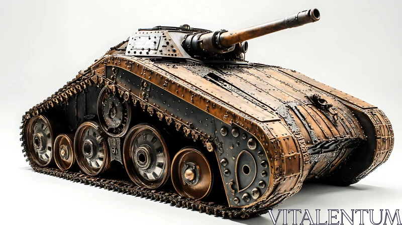 Vintage Metal Tank