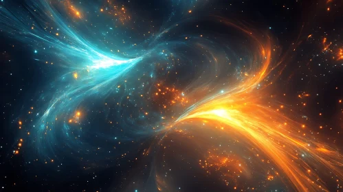 Nebula of Fire and Ice