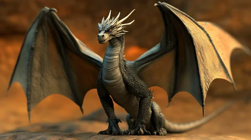 Dragon in repose