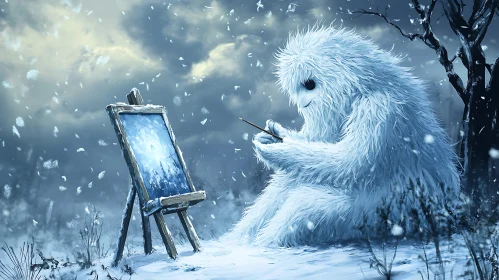 Winter Art by Yeti
