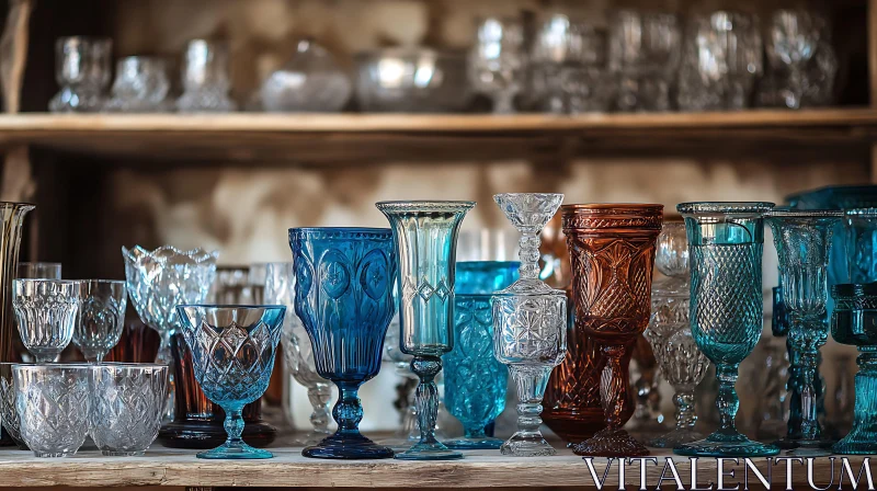 Vintage Glassware Still Life