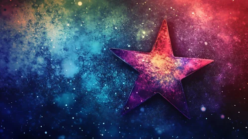 Celestial Star Abstract