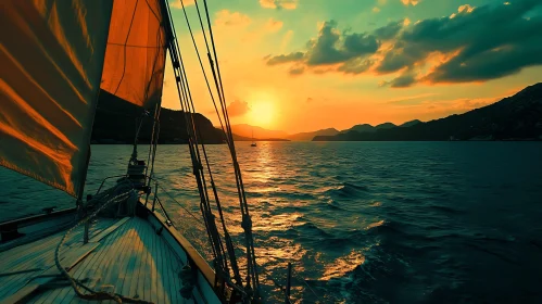 Golden Hour Sailing Adventure
