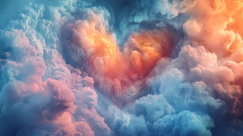 Cloud Heart - Celestial Skies