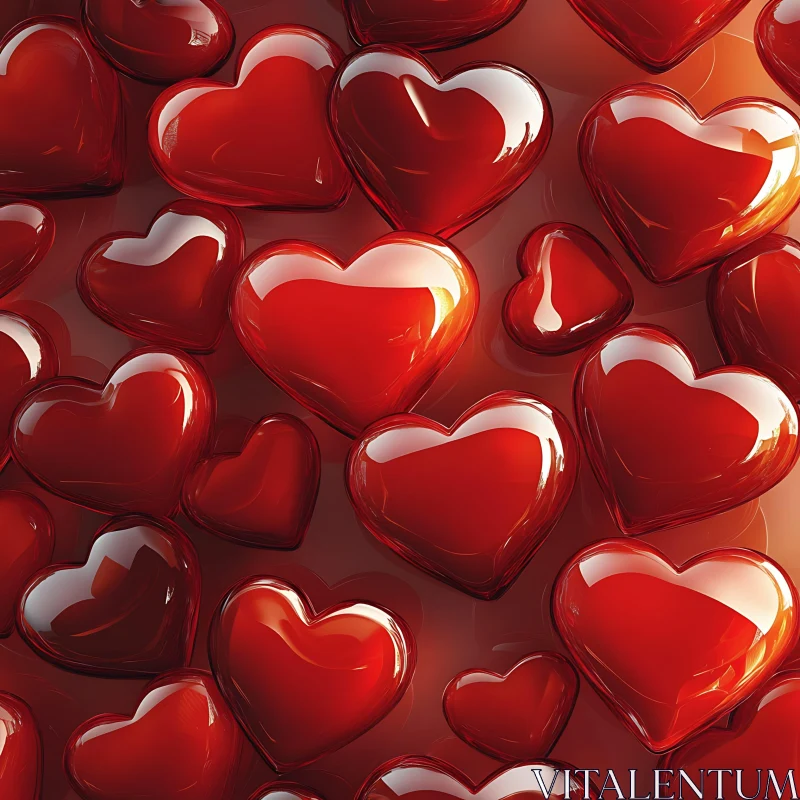 Red Heart Pattern