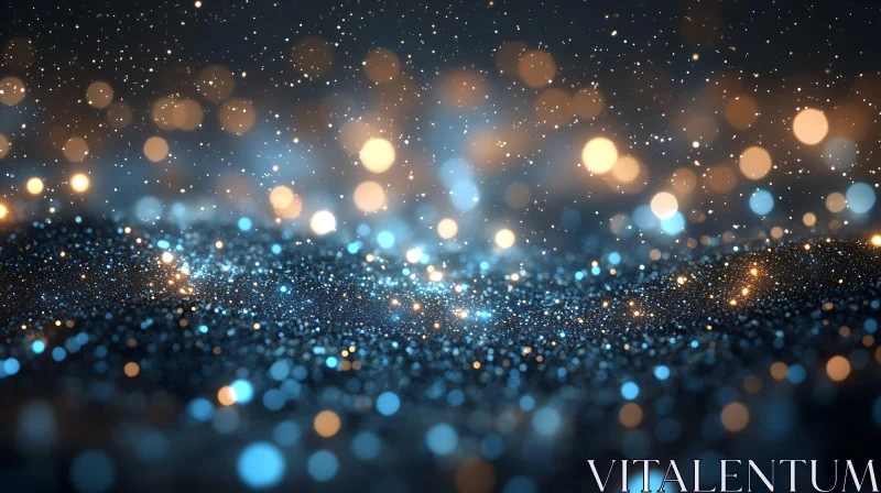 Abstract Glittering Lights Background