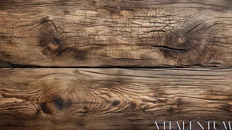 Rustic Wood Planks: Detailed Cross-Hatching in Bronze Tones AI Image