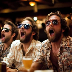 Men's Intense Reaction