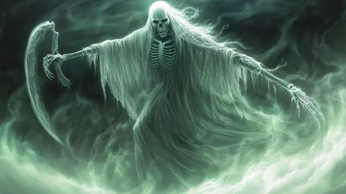 Grim Reaper in Spectral Smoke