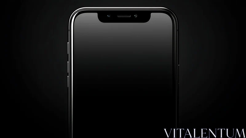 Modern Mobile Phone Close-up