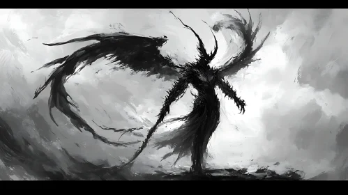 Dark Winged Demon