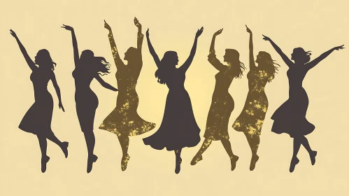 Dancing Silhouettes: A Celebration of Movement