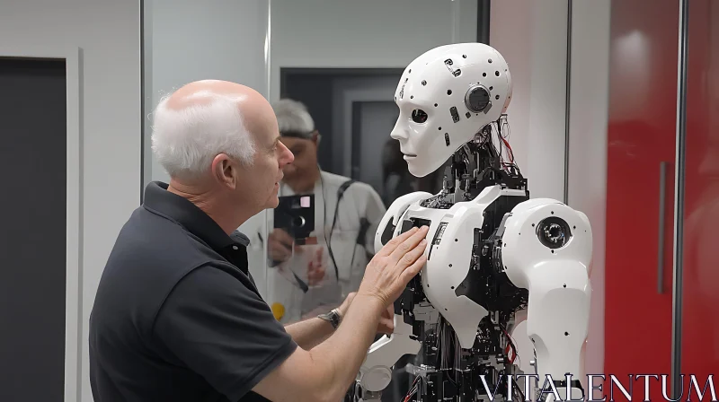 Human-Robot Interaction in a Modern Lab