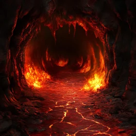 Fiery Depths: The Heart of the Volcano