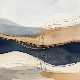 Layered Watercolor Art