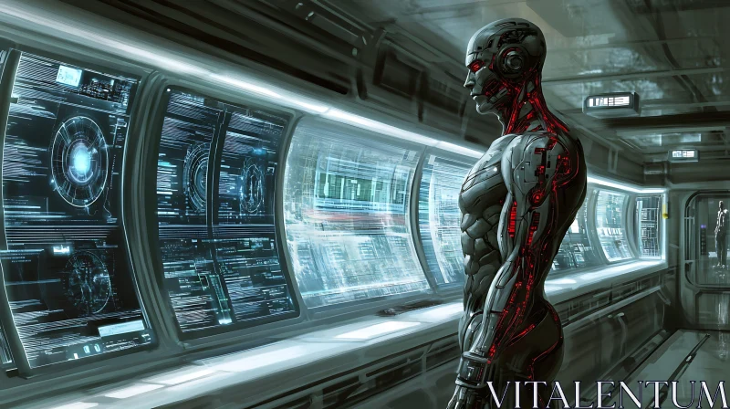 Advanced Cyborg in Laboratory Setting