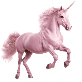 Roseate Unicorn Galloping