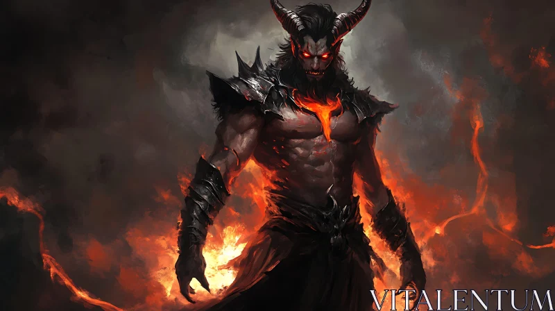 Fiery Demon Lord of the Underworld