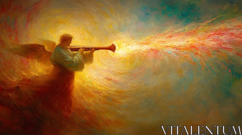 Celestial Trumpeter's Radiant Call Artwork