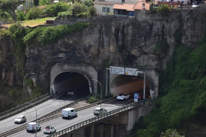 Madeira Tunnel and Roadway View