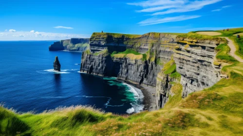 Moher Cliffs in County Antrim, Ireland: Captivating Nature Wonders