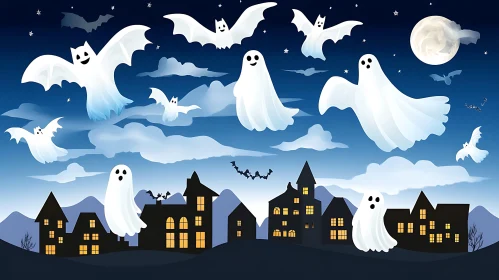 Spooky Halloween Night