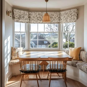 Sunlit Dining Area with Natural Light