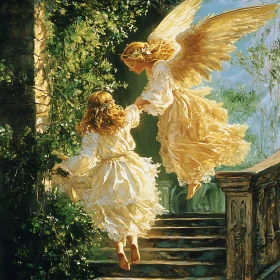 Angels on a Stairway