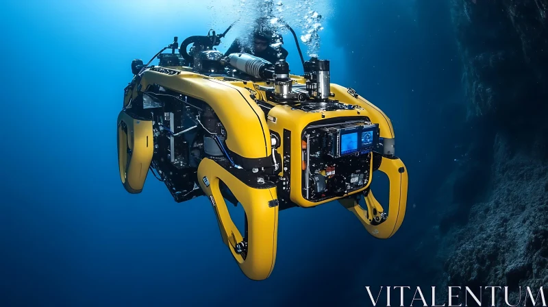 AI ART Autonomous Submersible in Ocean Depths