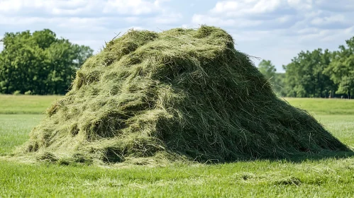 Haystack in a Meadow