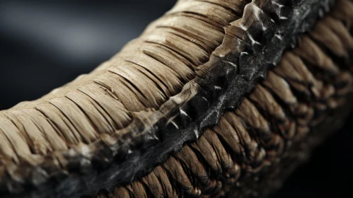 Ancient Hair Horn with Detailed Feather Rendering