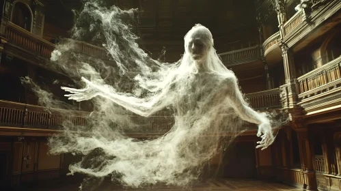 Smoky Apparition in Classic Theater